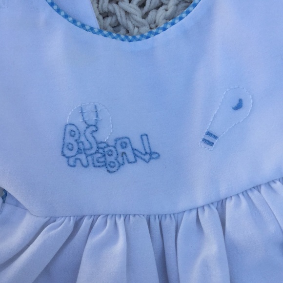 Hand made baseball themed white jumper - Picture 3 of 5